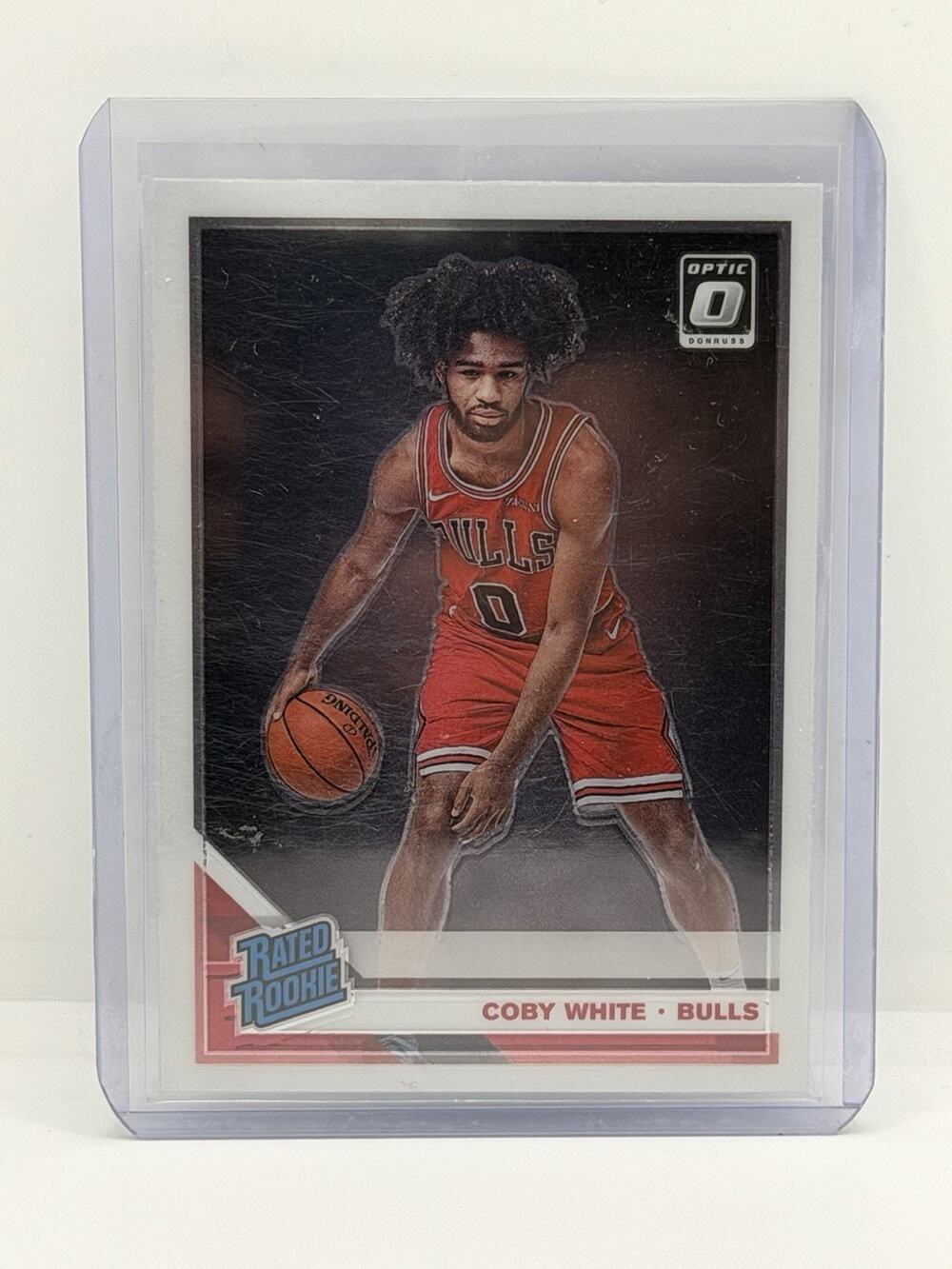 2019-20 Panini Donruss Optic Coby White Rated Rookie Card #180 Chicago Bulls RC